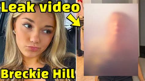 breckie hill leaks video|Breckie Hill Nude Bathtub Nip Slip Video Leaked